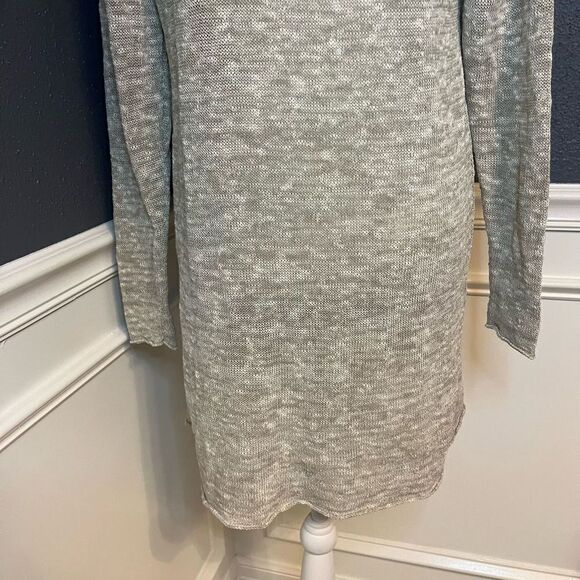 Eileen Fisher Linen Long Cardigan Duster - Picture 7 of 8